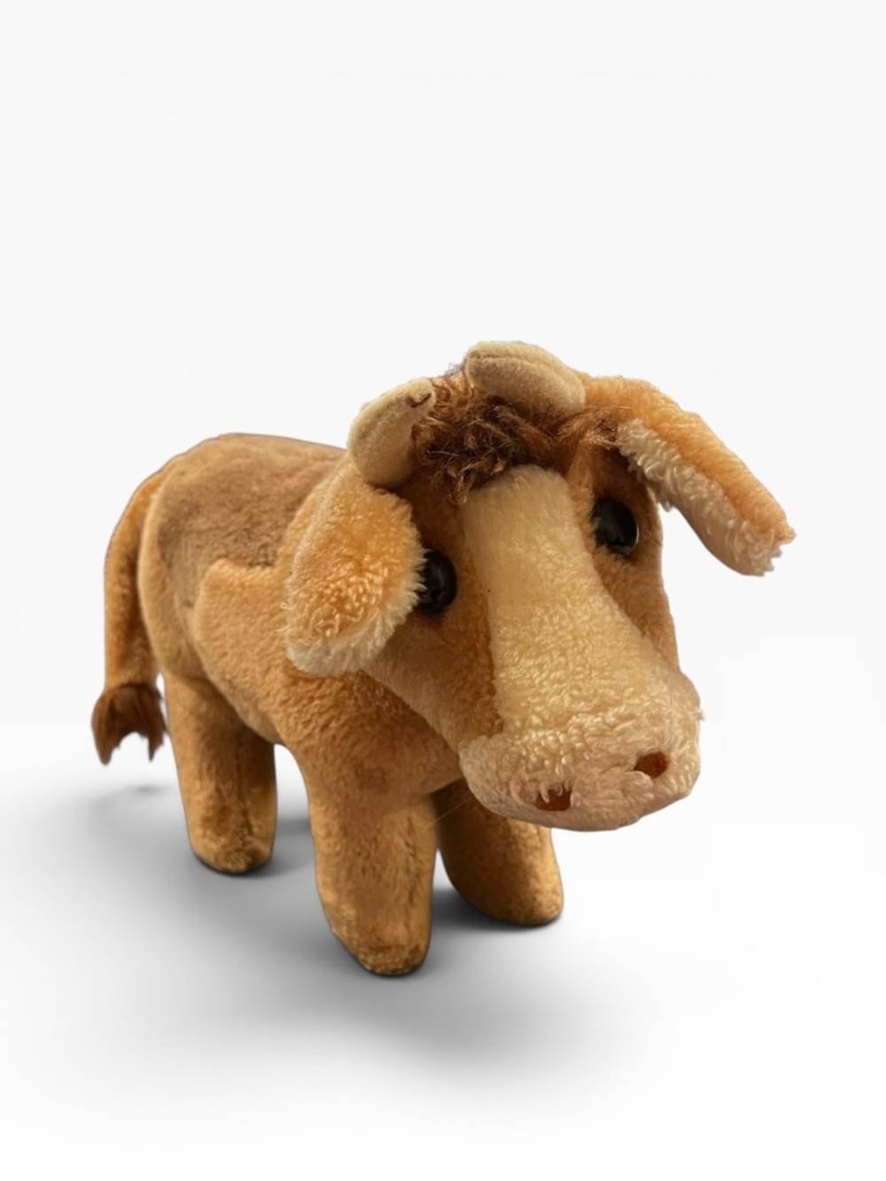 Vintage 1980 Fun Farm plush cow stuffed animal